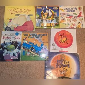 Colorful Children's Book Collection